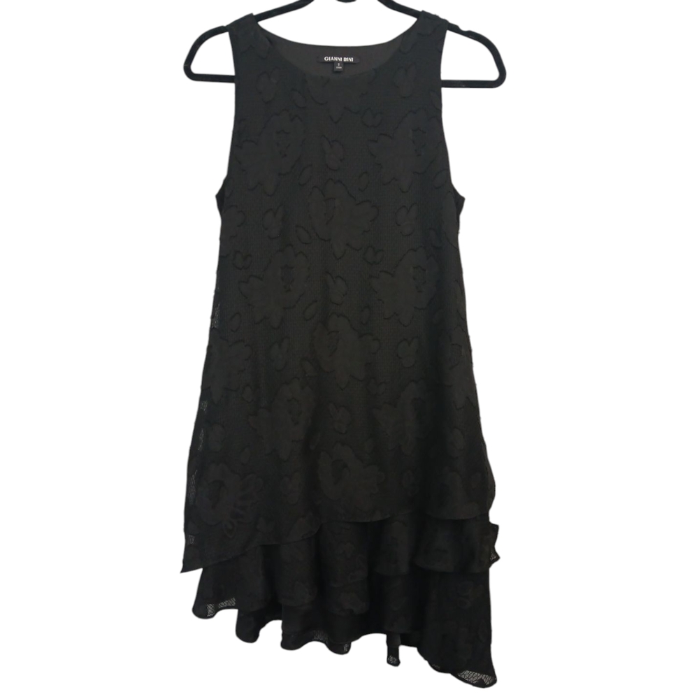 Classic Black Sleeveless Dress S